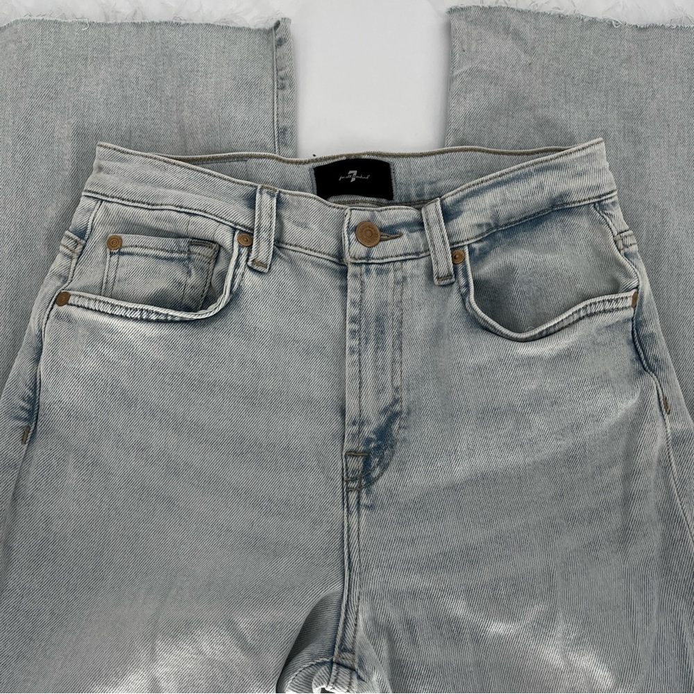 7 For All Mankind Luxe Vintage Ultra High Rise Cropped Jo jeans Maui - 26 - Picture 5 of 12
